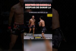 Koji Ando humilla al fanfarrón Roger Huerta #boxeo #mma #shorts
