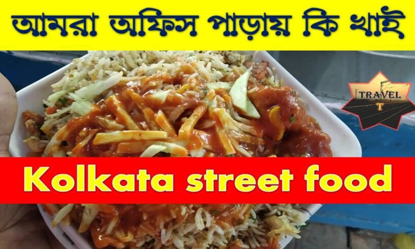 Kolkata street food loves you /Apish Parar Khabar/Dalhousie street food tour /Ep: 7/Mixed fried rice
