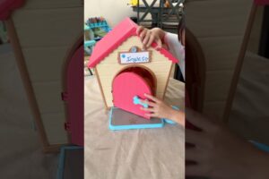 Little Live Pets My Puppy's Home Interactive Plush Toy Puppy and Kennel #shorts #toyunboxing