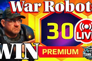 🔴Live War Robots - Tank One WR - 30 Days FREE Premium! Giveaway