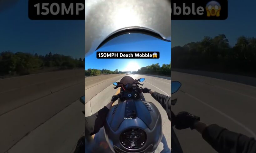 Longest death wobble recorded? I think it’s time for a steering damper! @anrsix on socials