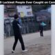 🎥 Luckiest People Caught on Camera | Unbelievable Moments of Pure Luck! 🍀