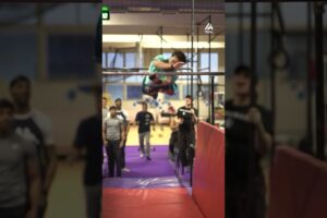 Man Showcases Skills on Metal Bar | People Are Awesome
