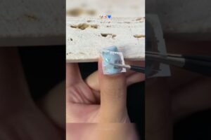 Nail Art !! 🐶💅🏻💙Cute Puppies #nails #nailart #naildesign #beautyhacks #fyp