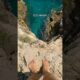 POV cliff dives up to 27m 🤯 #shorts