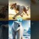 Polar Bear VS Owl Animal Battles!  #animals #guineapig #battle #lion #pet #fight #tiger #rodent
