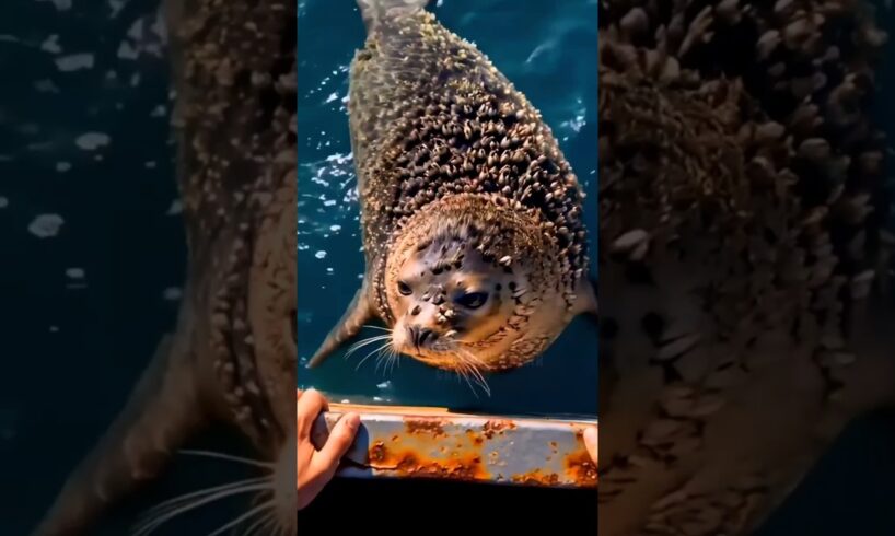 Removing barnacles|Whale rescue missionlAnimal guardians|shorts|