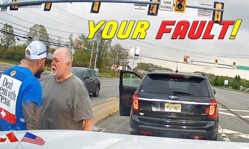 Side-Swipe Crash 💥 Triggers Wild Road Rage Showdown on Camera