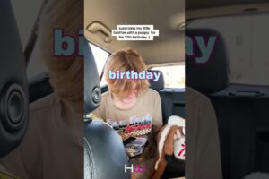 Surprise Puppy Adoption for Brother's Birthday! 🎁🐶
