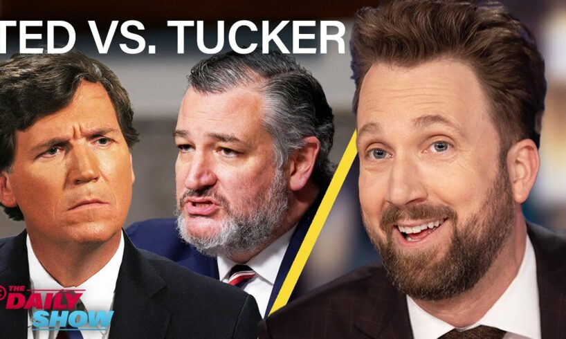 Ted Cruz & Tucker Carlson Battle Over Iran While Trump Enters His Decorating Era | The Daily Show
