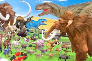 The Ultimate Battle 44 Wild Animals vs T-rex Dinosaur Mammoth Death Run Animal Revolt Battle Simulat