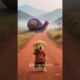 The poor puppy rescue pregnant snail #puppy #rescue #snail #animals #funny