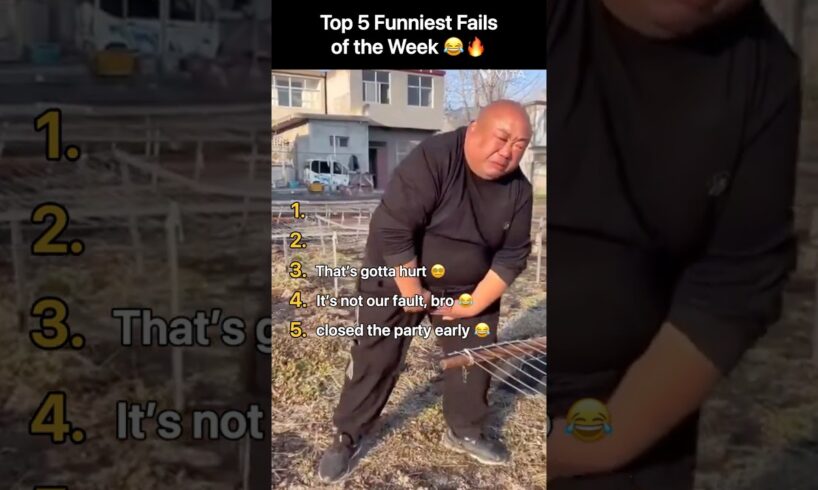 Top 5 Funniest Fails of the Week😂🔥 #fails #ranking #shorts