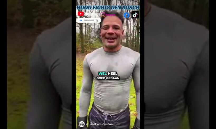 Wijzen woorden van Hoodfighter Elroy na zijn gevecht