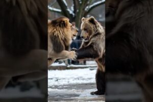 animals fighting #animals #shorts #nature #savane #savane #fighting #attack #video