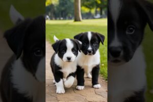 cute puppies playing and running in a park #puppy #dog #puppies #dogs #pets #cute #trending #shorts