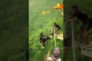#001553#bungeejump😅#skydiving amazing  jump #travel#bungee#bungeejumping#bungeeworkout