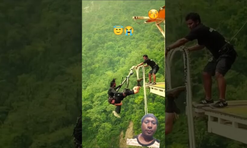 #001553#bungeejump😅#skydiving amazing  jump #travel#bungee#bungeejumping#bungeeworkout