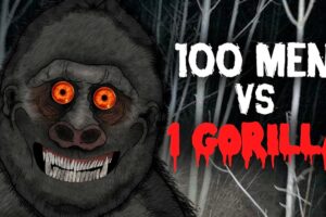 100 MEN VS 1 GORILLA HORROR STORIES ANIMATED