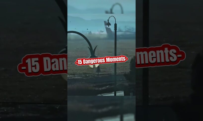 15 SHOCKINGLY DANGEROUS MOMENTS YOU WON’T BELIEVE WERE CAUGHT ON VIDEO