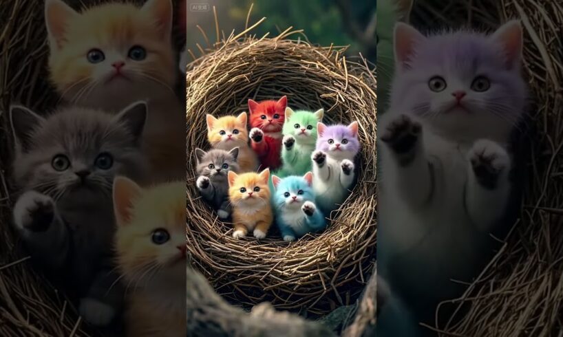 A box of cute puppies#Puppies have become spirits Super cute puppies MoePet the little cutie #030