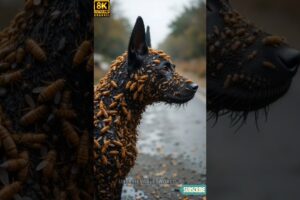 A Dog rescue: Millions of bees are attacked by the dog the rescue team successfully rescued by dog 🐕