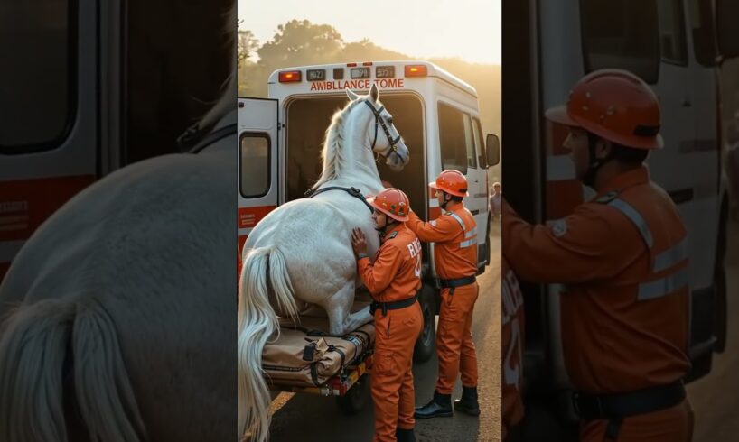 A pet horse need help rescued by Doctors #humanity #animals #horse #pets #veternary #rescueanimals