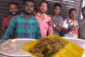Biryani @ 40 rs Plate | Best Place to Eat Street Lunch in Chennai | Indian Street Food