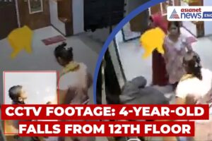 Caught on Cam: 4-Year-Old Falls to Death from 12th Floor Window | Mumbai Tragedy
