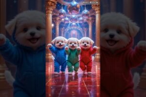 Cute Puppies Crazy Dance 💃😱 #funnyvideo #dogshorts #cutepuppy #viraldance #funnyanimals