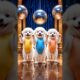 Cute puppies Crazy Dance | #funnyvideo #cutepuppy #viralshorts #dogshorts
