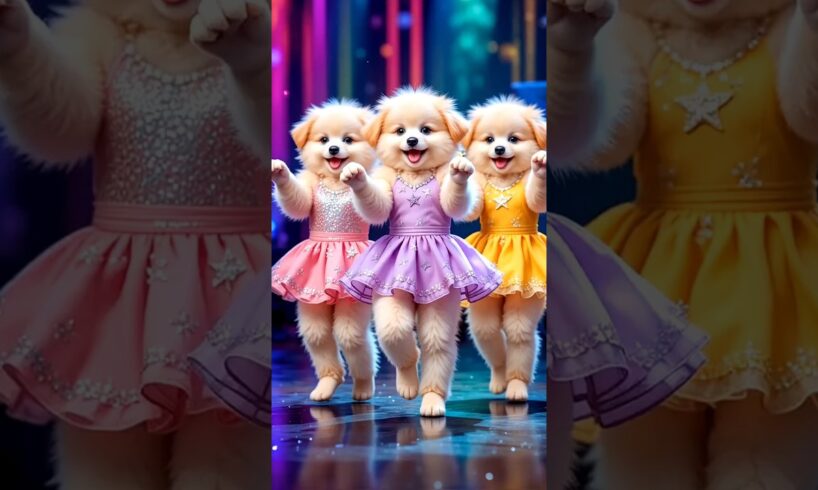 Cute puppies Crazy Dance | #funnyvideo #cutepuppy #viralshorts #dogshorts #f29