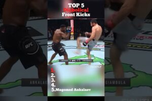 Diabolical Front Kicks KOs #frontkick #ufc #mma