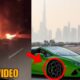 Diogo Jota Car Crash Burning Lamborghini after Accident, Jota Acidente de viação queima Lamborghini