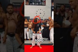 Ela apanhou de toda a ACADEMIA! #karate #jiujitsu