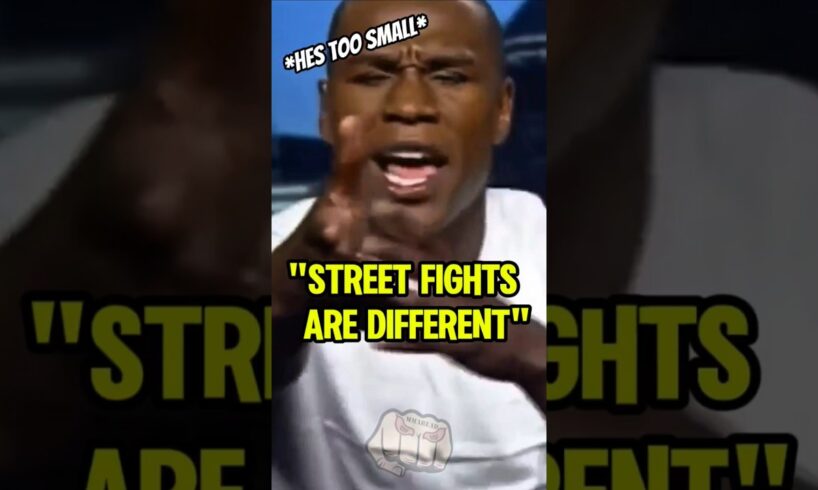 Floyd Wouldn't Win a STREET FIGHT 😱 #kungfu #ufc