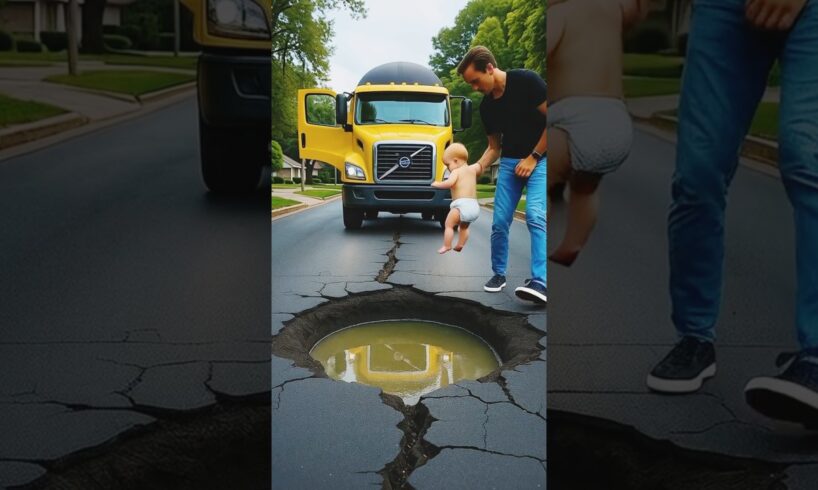 Hero Baby Rescues Dog & Baby save dog!