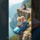 Hero Dog Saves Babies From Falling Of The Cliff!