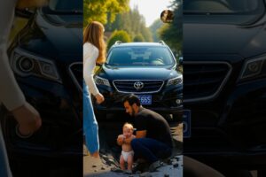 Heroic Rescue: Saves Baby From Giant Pothole Disaster! 😱👶 #shorts
