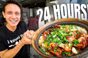 I Ate the Best Malaysian STREET FOOD for 24 Hours in Kuala Lumpur!! 🇲🇾