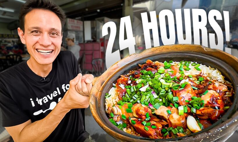 I Ate the Best Malaysian STREET FOOD for 24 Hours in Kuala Lumpur!! 🇲🇾