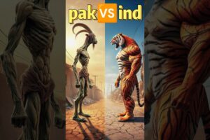 🇮🇳 India vs 🇵🇰 Pakistan l National animal Fight who will win #ai #nationalanimal #fight