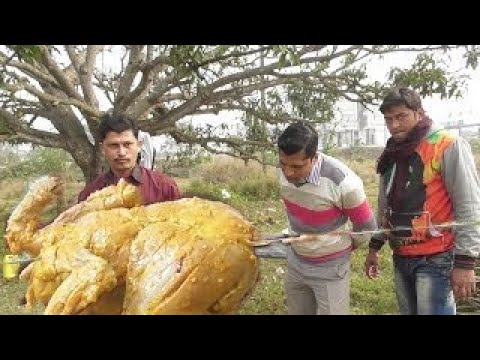 Indian Style Full Chicken Roast Preparation by Street Food Loves You Team