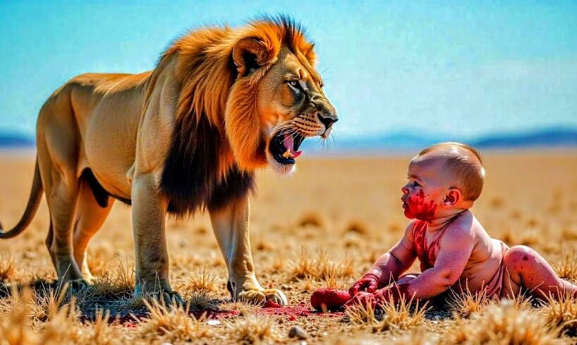 Lion Attack On Baby | Wild Rescue | Emotional story | Animal Story English