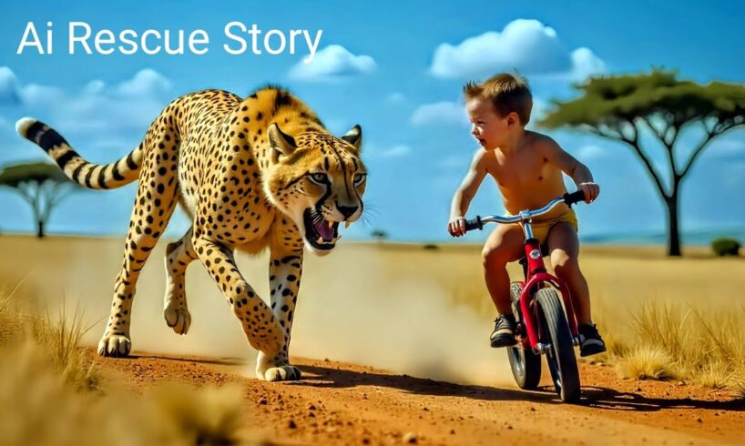 Lion Attack On Kid | Ai Rescue Story | Animal Rescue Full Video | documentary