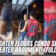 MMA Fighter Floors Condo Security Guard After Heated Argument! (Full Video)