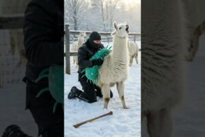 ⚠️Monster Terror on the Farm – Llama Rescue! #animalrescue