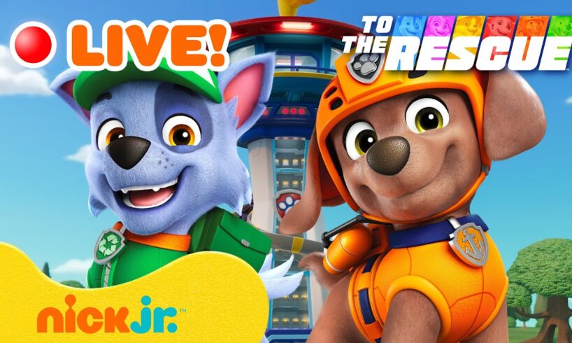 PAW Patrol To The Rescue! ЁЯТе 24/7 Preschool Livestream | Nick Jr.
