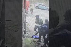 TERRIFYING kidnapping caught on CCTV in Bradford