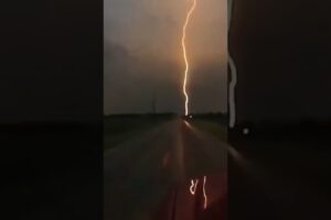 The Most Powerful Lightning STRIKE Ever Caught On Camera..😶
